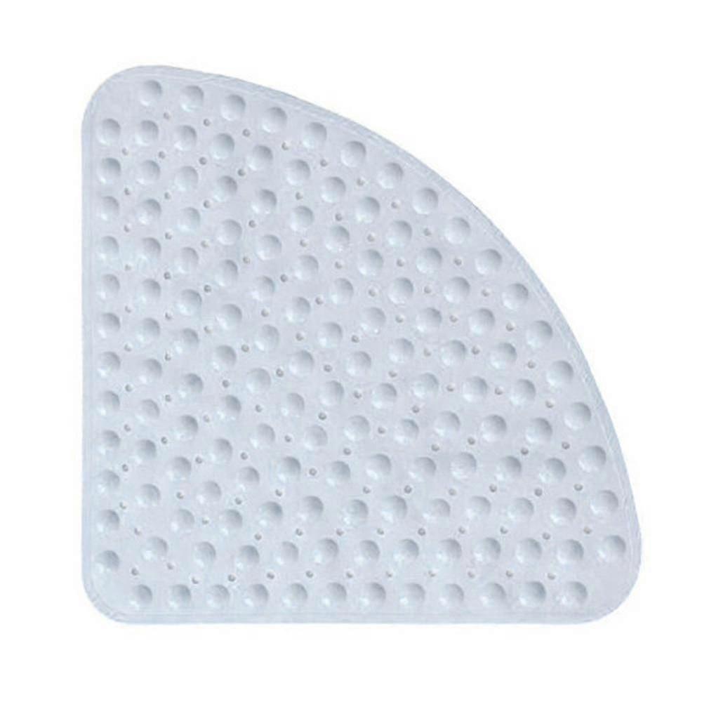rutschfeste Duschmatte für Eckdusche 54x54cm Quadrantenform