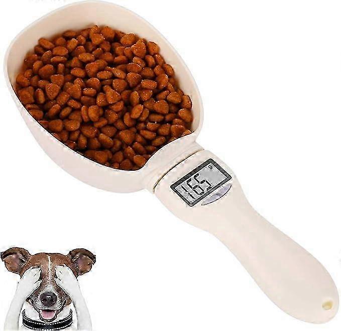 2025 Pet Food Measuring Spoon Scale, 250ml Digital Pet Food Spoon with LED Display with 4 Measurement Units, Accurate Dog Cat Food Measuring Scale Kit