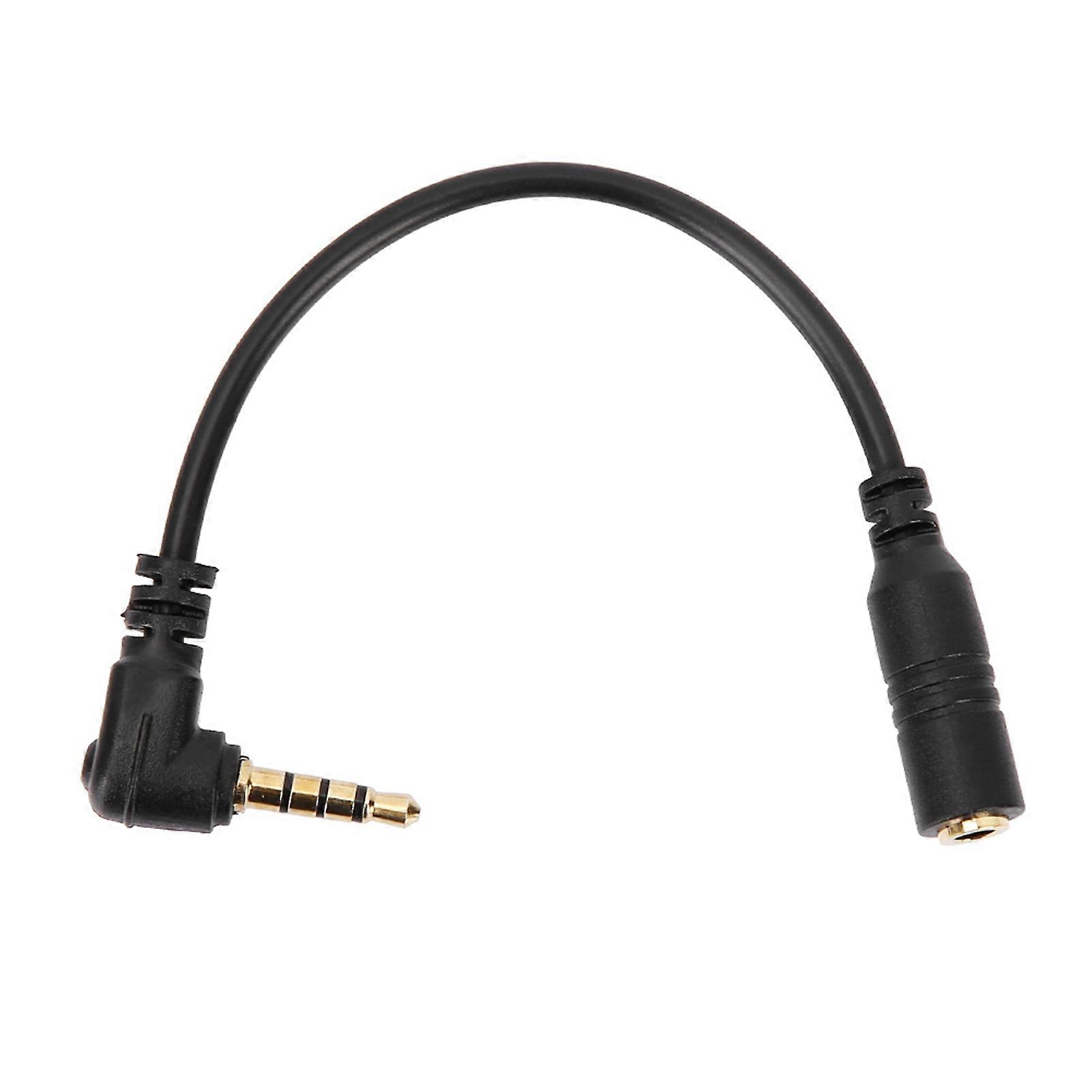 3.5mm Headphone Adapter TRS to TRRS Connector Converter Cable