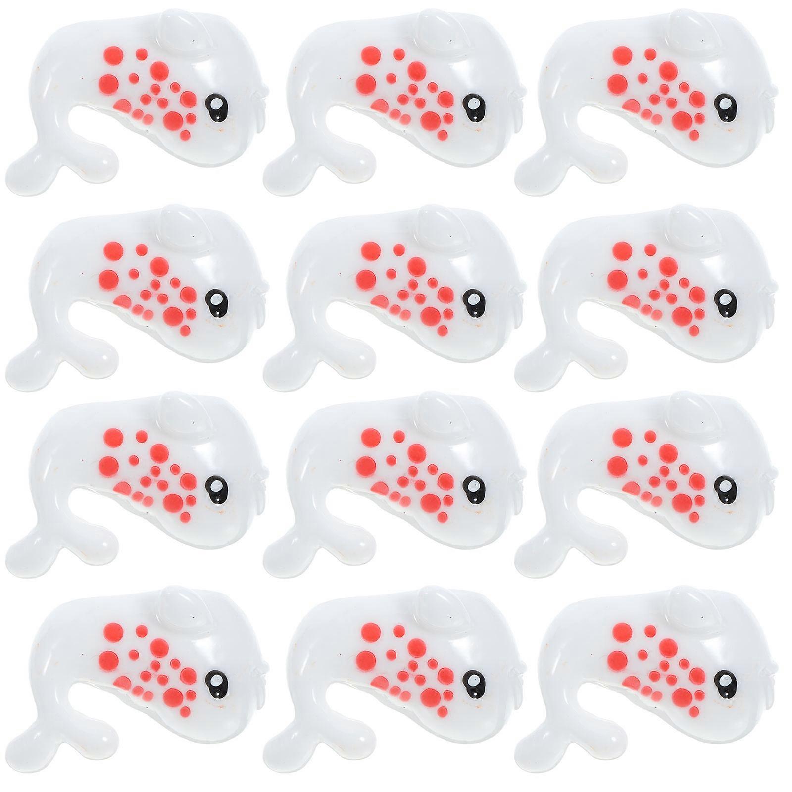 Whale Figurine Mini Whale Statue for Bonsai Decoration 60Pcs Set