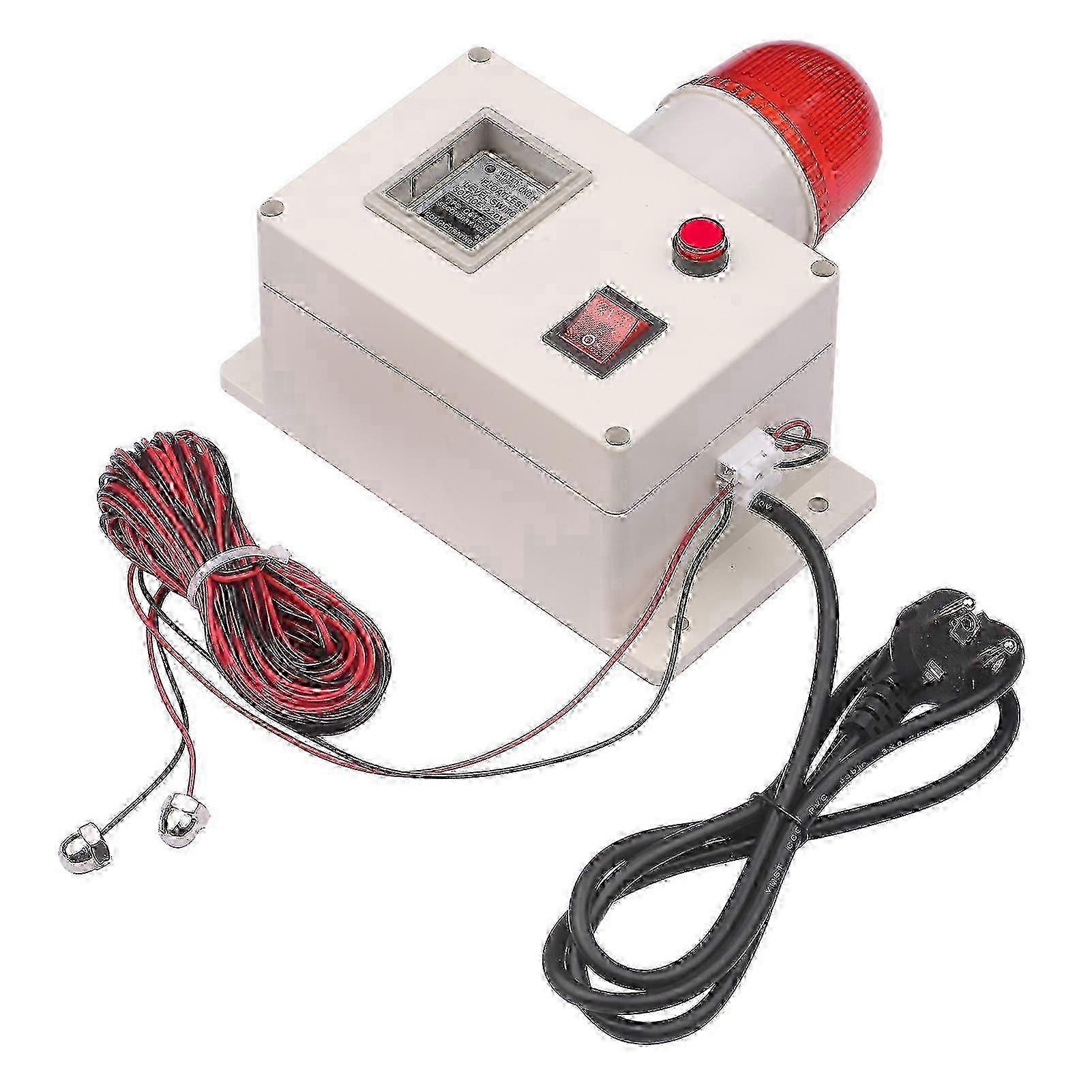 Water Level Indicator Alarm Water Level Alarm Sensor Waterline Indicating Alarm Low or High Water Level Sensor Alarm with Silencer Switch