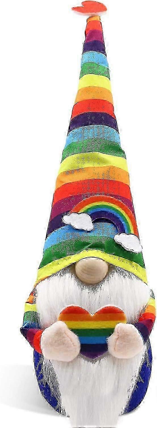 Pride Gnomes Decorations, Ideal Holiday Gift, Handcrafted, Poseable, Eye-Catching Design, Summer Decor For Your Living Space