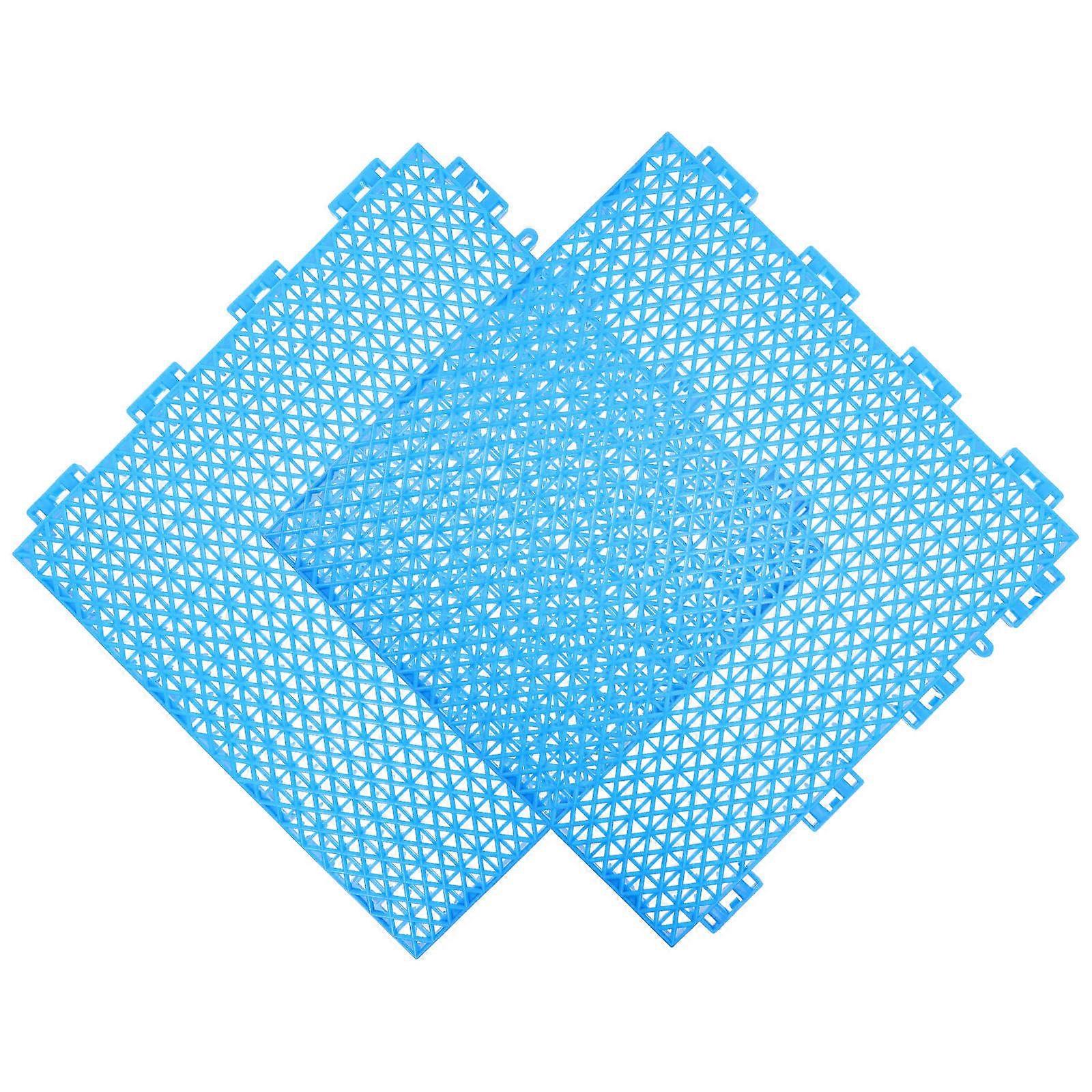Modular Interlocking Cushion Pool Drainage Mat for Home 2Pcs