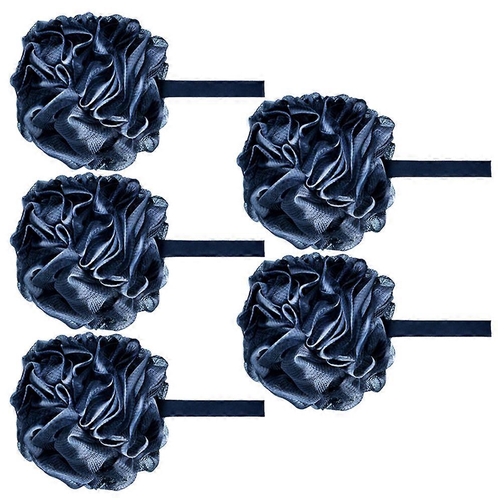 Black Bamboo Charcoal Bathing Balls for 5Pcs Set