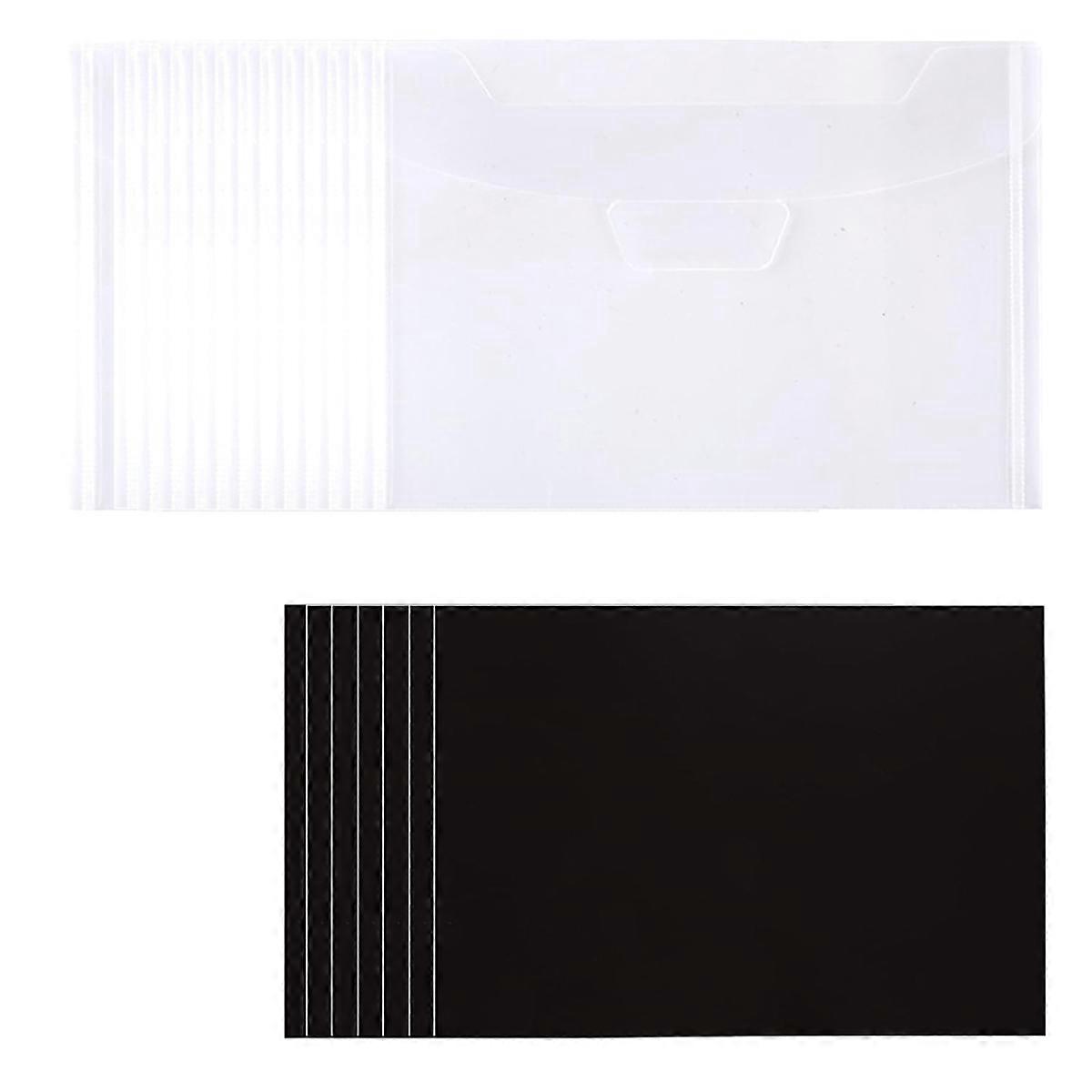 40Pcs Magnetic Sheets for Dies Storage, with Rubber Magnet Sheet
