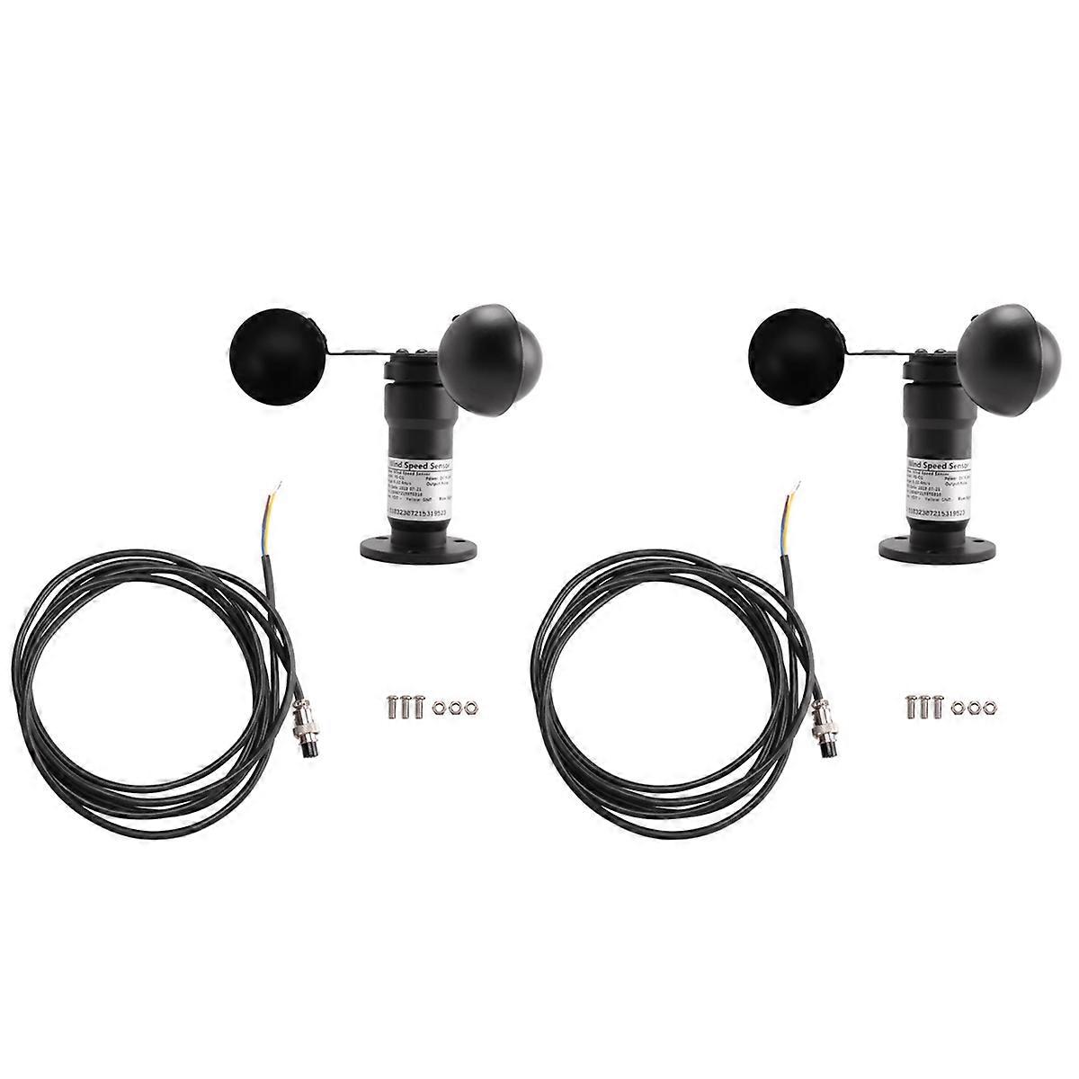 2X Pulse Signal Wind Sensor Digital Anemometer Pulse Signal Output Wind Speed Sensor Anemometer Anem