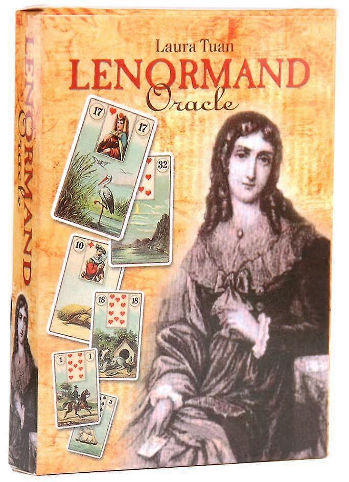 New Arrival High Quality Laura Tuan Lenormand Oracle Tarot Cards Fortune Guidance Telling Divination Deck Board Game