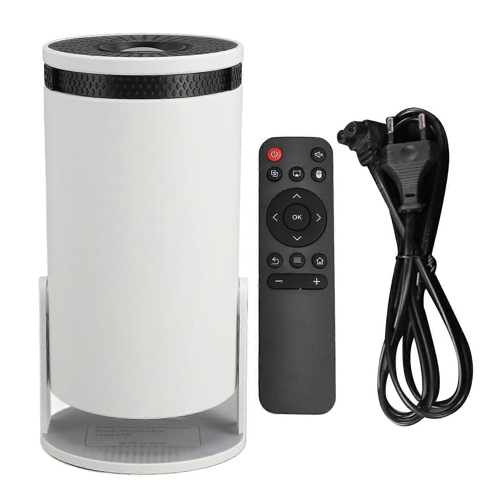 Small Projector 1080P 5G WiFi Bluetooth 1G Plus 8G Phone Wireless Same Screen Portable Projector for Home Outdoor 100240V EU Plug
