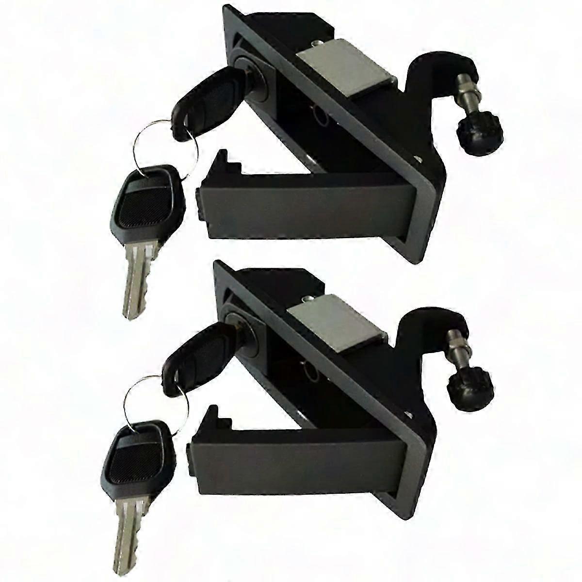2PCS Zinc Alloy Compression Latch Lock, Adjustable Lever Hand Operated Trigger Latch