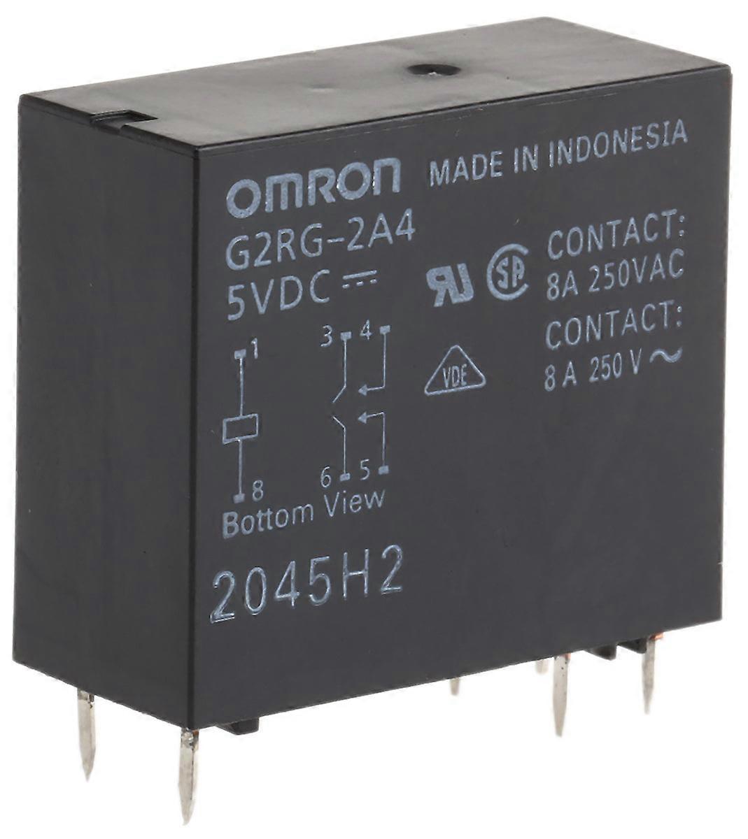 Omron Relay Dpst 5v Dc 8a G2rg-2a4 Dc5