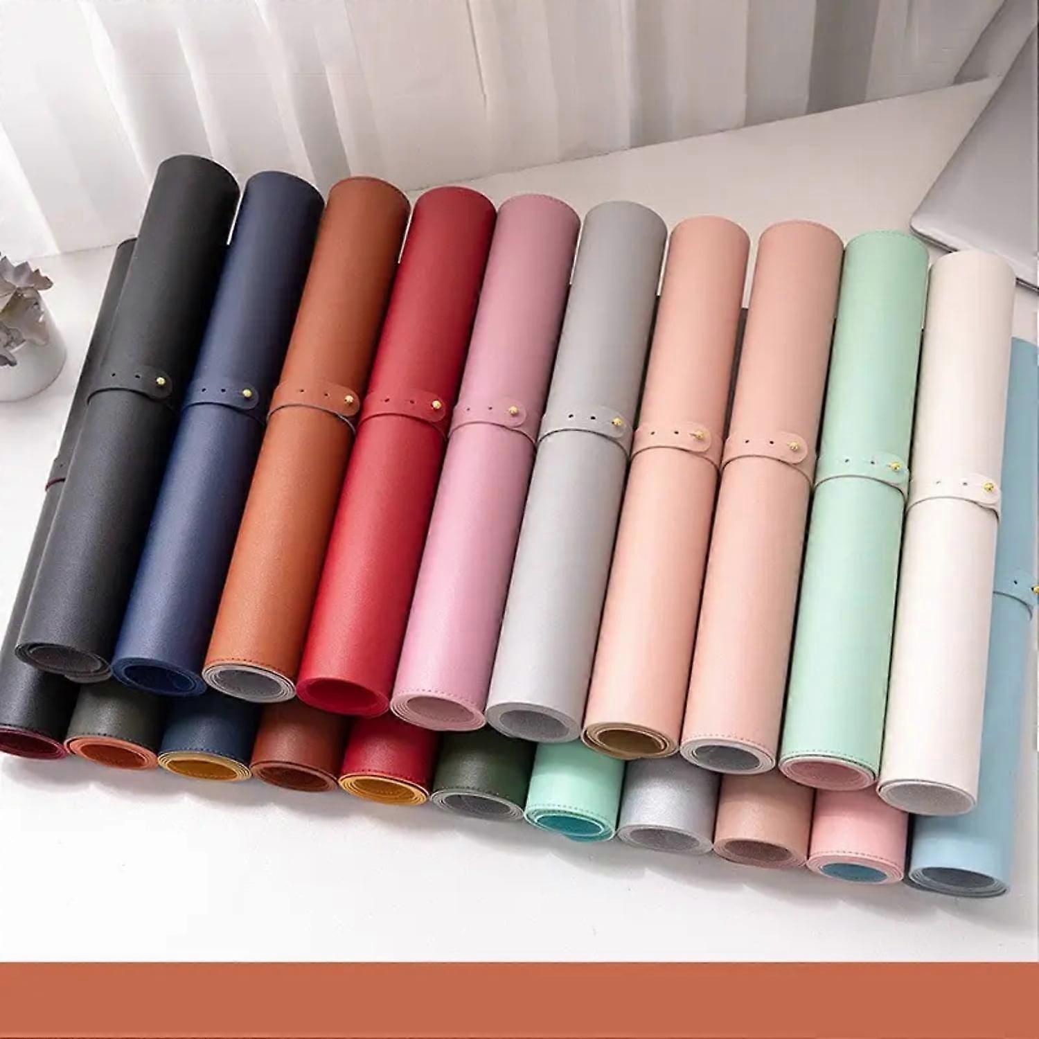 XTMPMY Large Waterproof PU Leather Desk Mat - Durable & Stylish Protection for Keyboard, Gaming Mousepad, and PC Accessories