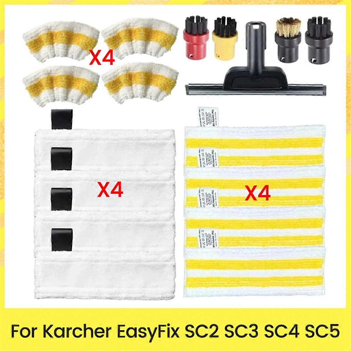Steam Mop Brush Head Nozzle Parts for EasyFix SC1 SC2 SC3 SC4 SC5 Series Steam Cleaner Parts
