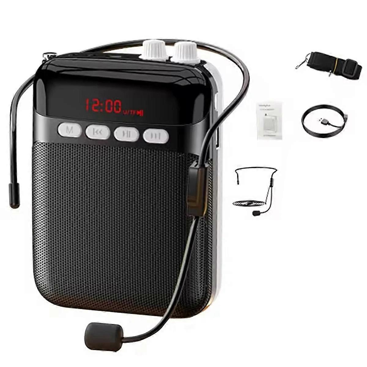Voice Amplifier Wireless for Teachers Long Battery Life Adjustable Strap for Teaching Trainers Sing