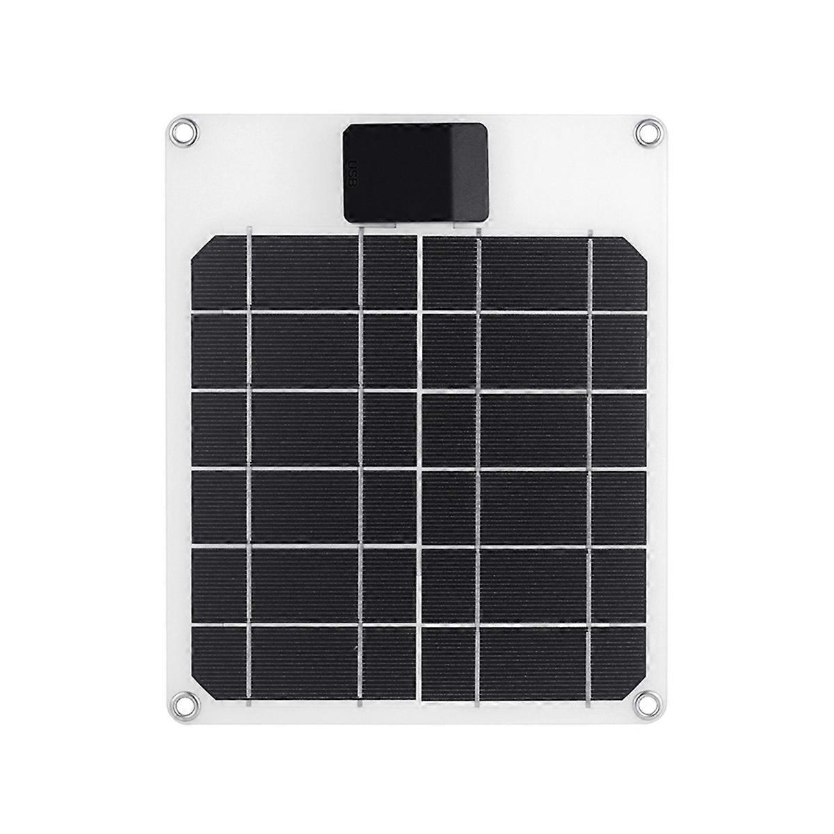 5W solcellepanel til opladning af batteri til udendørs camping