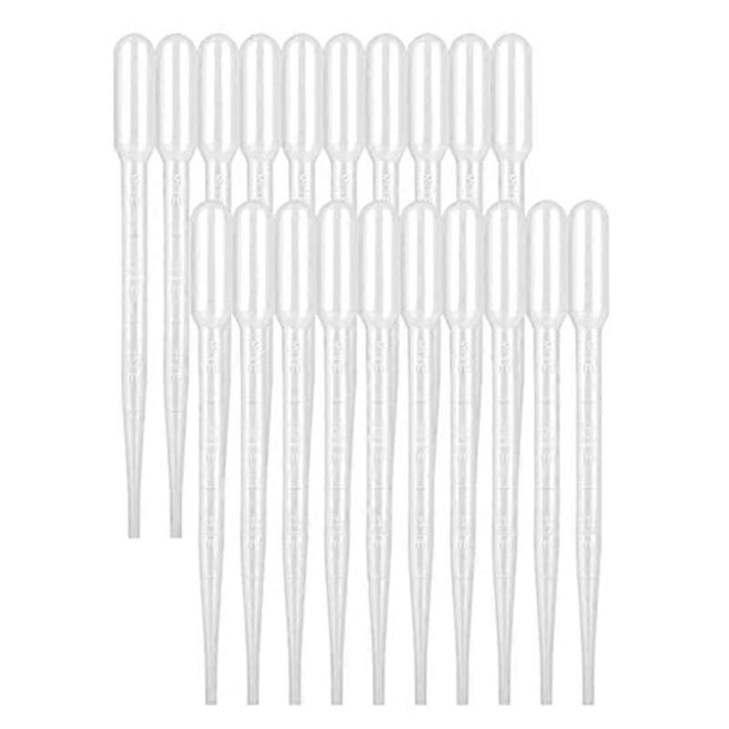 1000Pcs 3Ml Disposable Pipettes, Calibrated Droppers for