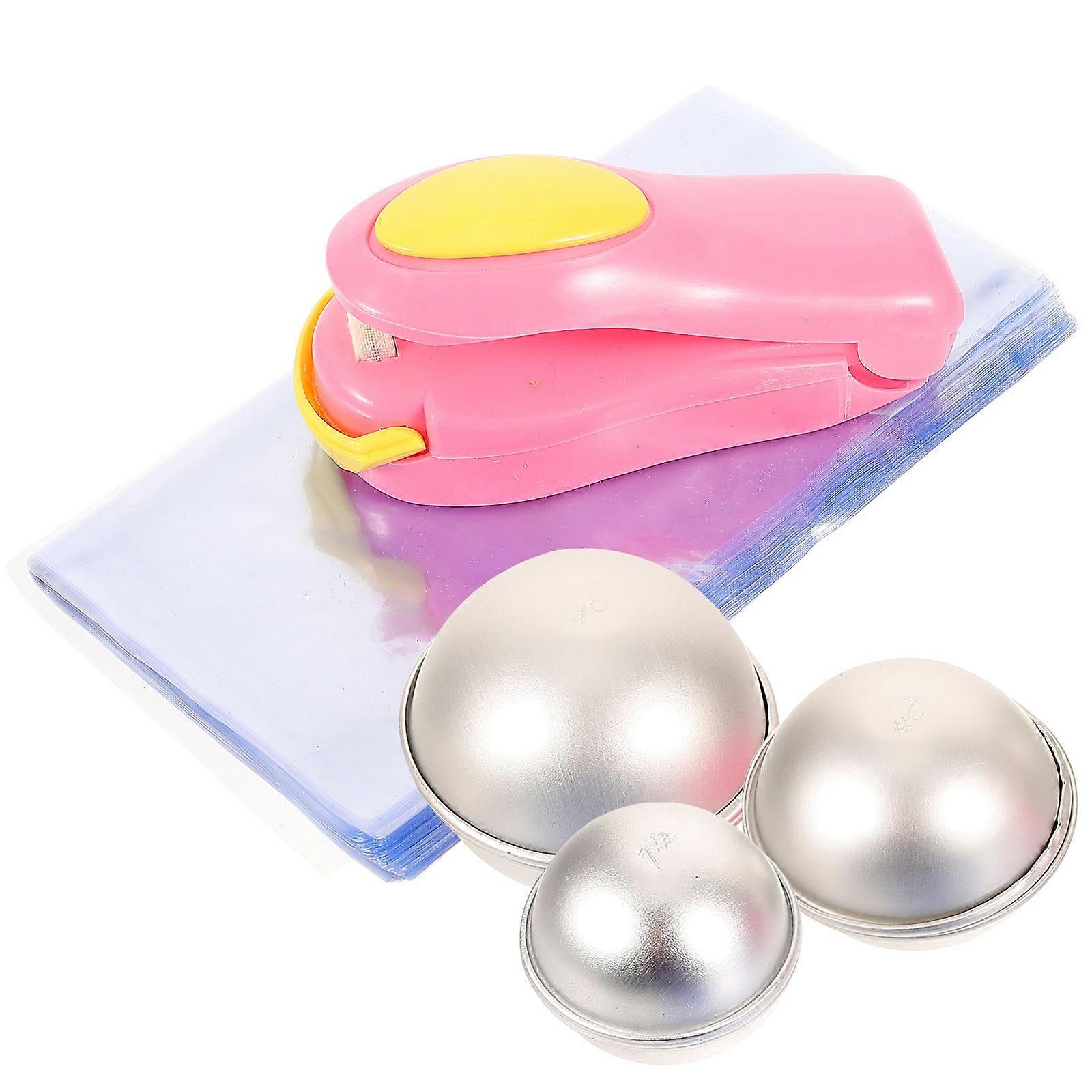Multi Color Aluminium Alloy Candle Soap Crafting Mold Suitable For Family Activities 4 Sets 5.5x5.5x5.5cm Reusable Baking Tool