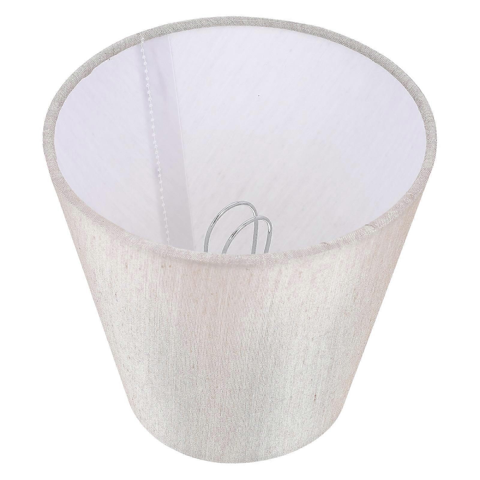 Table Lamp Shade Simple Style Cloth Craft Lampshade Room Decoration Elegant Appearance 14.00X14.00X13.00CM 1Pack