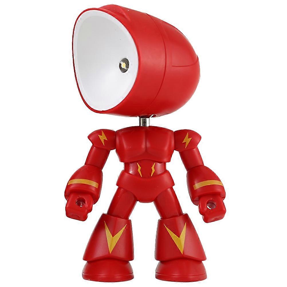 5Pcs Robot Lamp Decorative Desk Lamp for Student Home Study Lighting