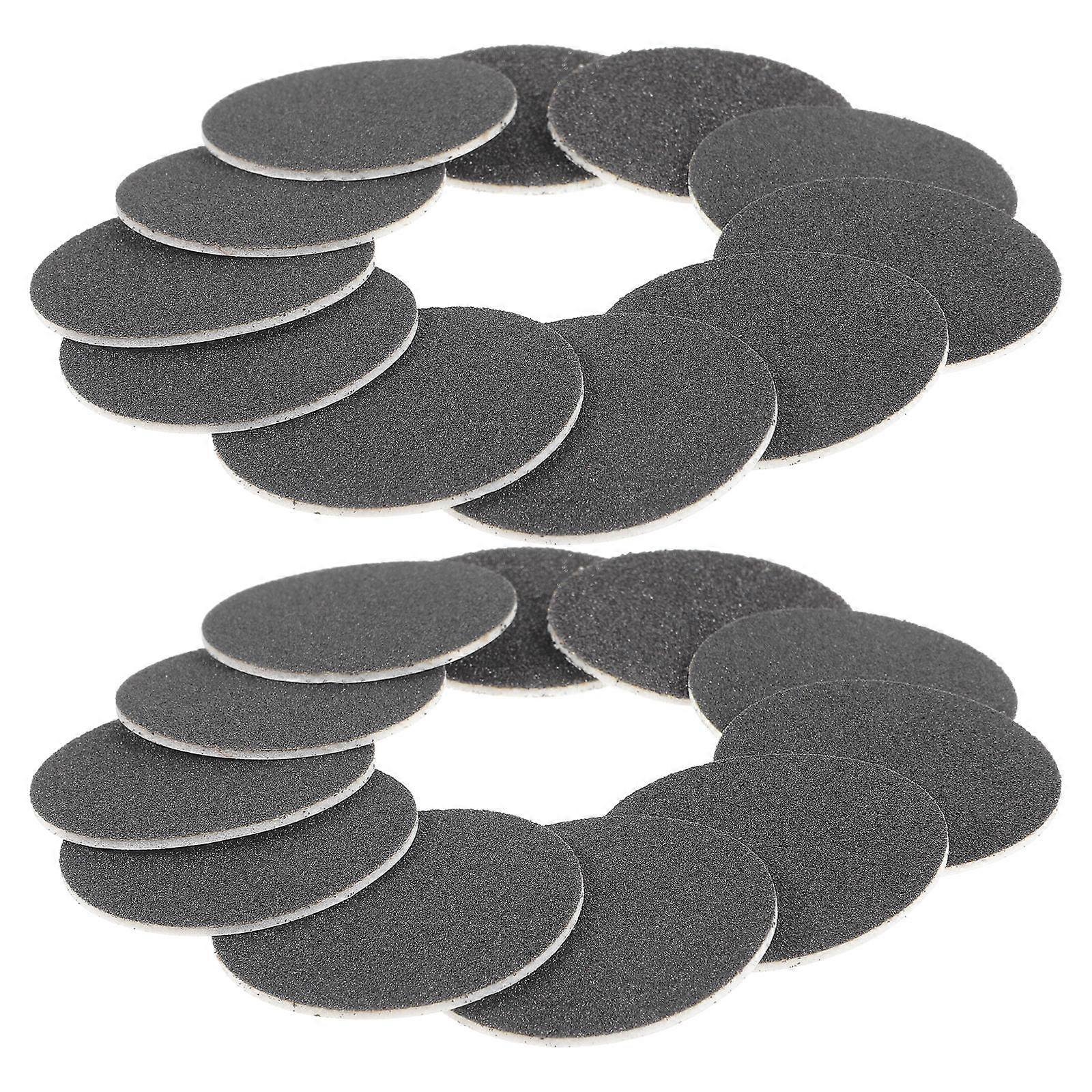 Electric Foot File Sandpaper Discs for Pedicure with 120Pcs Replacement