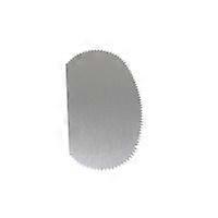 Rustfrit stål trapezformet kageskraber firkantet cremeskraber dessertcremekant