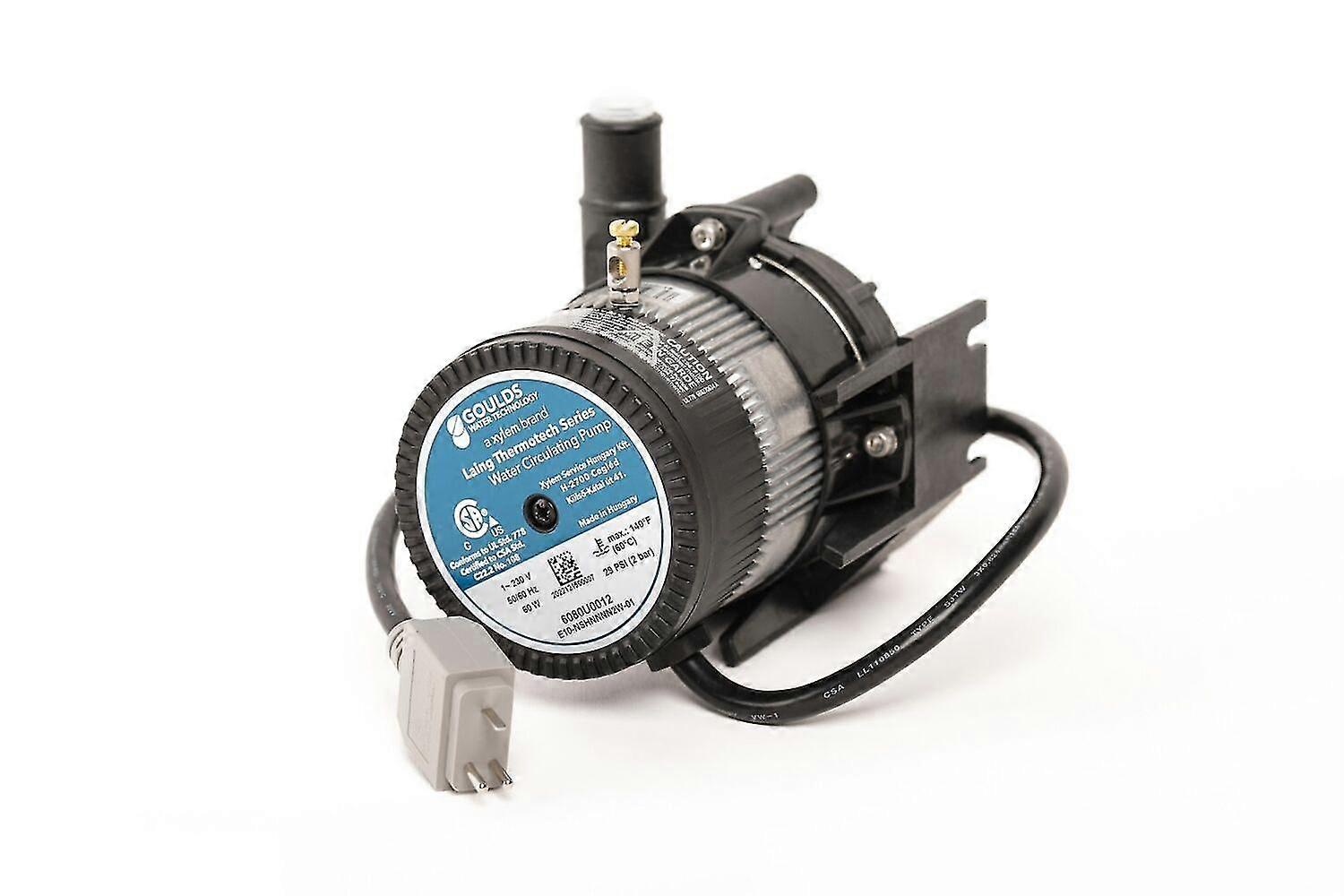 Laing / Goulds E10 circulation pump E10-NSHNNNN2W (60W, 24h, 3/4", smooth barb, J&J) for spas and bathtubs
