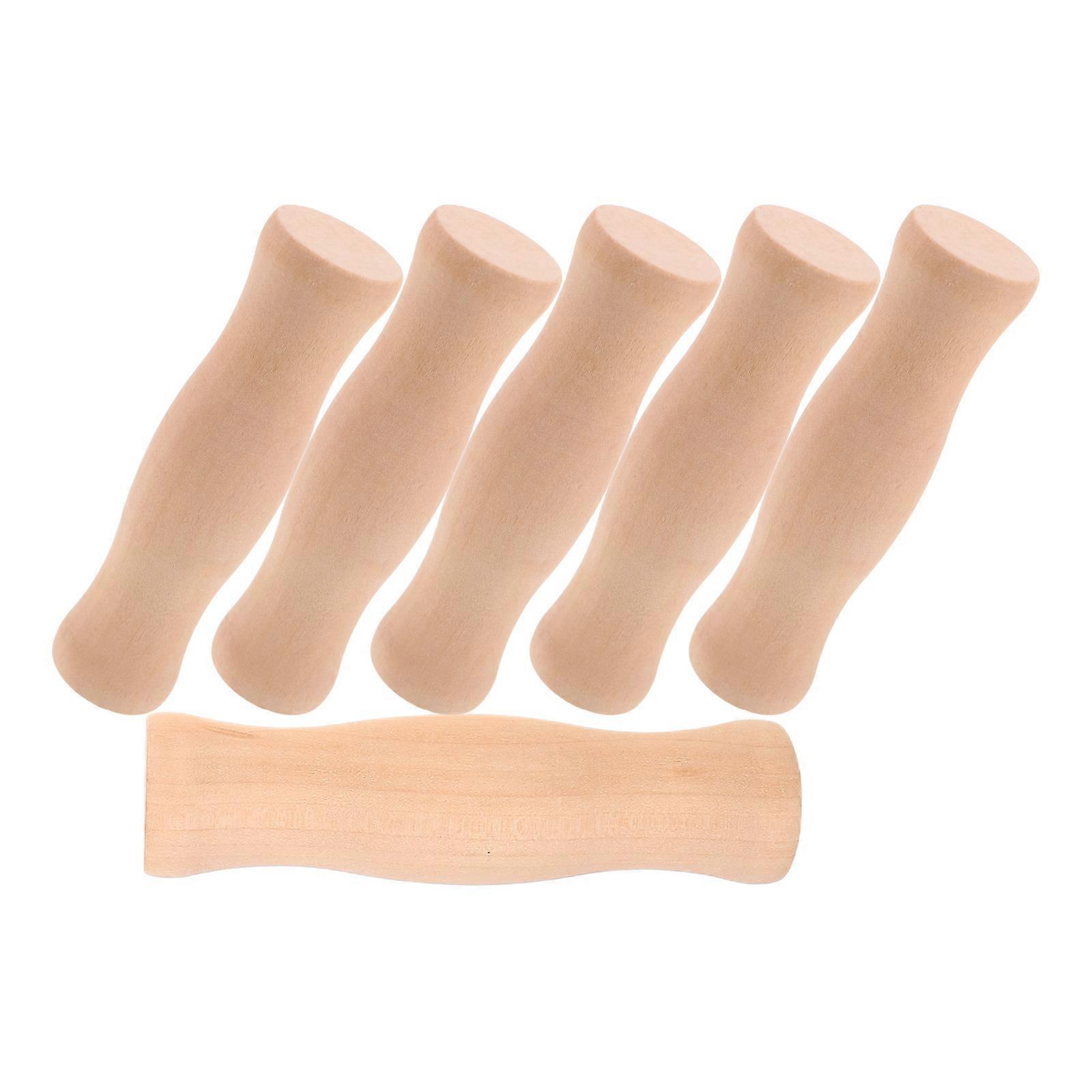 Bucket Handle Replacement Wooden for Kitchen Use 24Pcs Smooth Ergonomic Grip Set