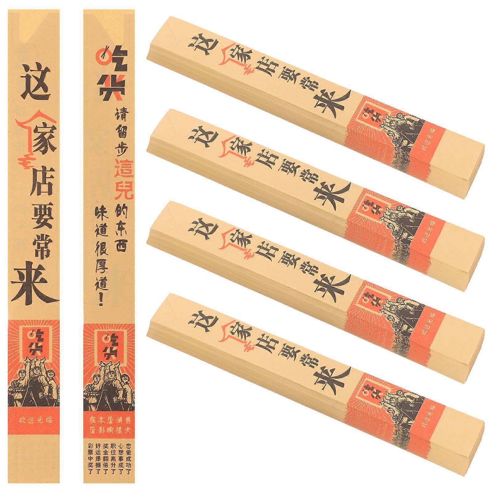 Certified Chopsticks Holders 2000Pcs Convenient Paper Storage For Camping