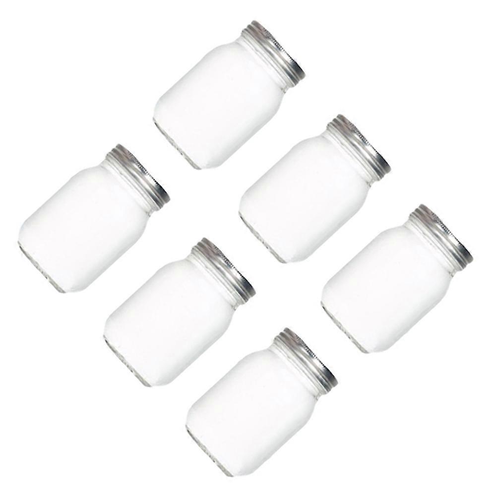 12Pcs Airtight Storage Bottles Transparent Glass For Home Use Dried Fruit Storage 380ml Simple Design Kitchen