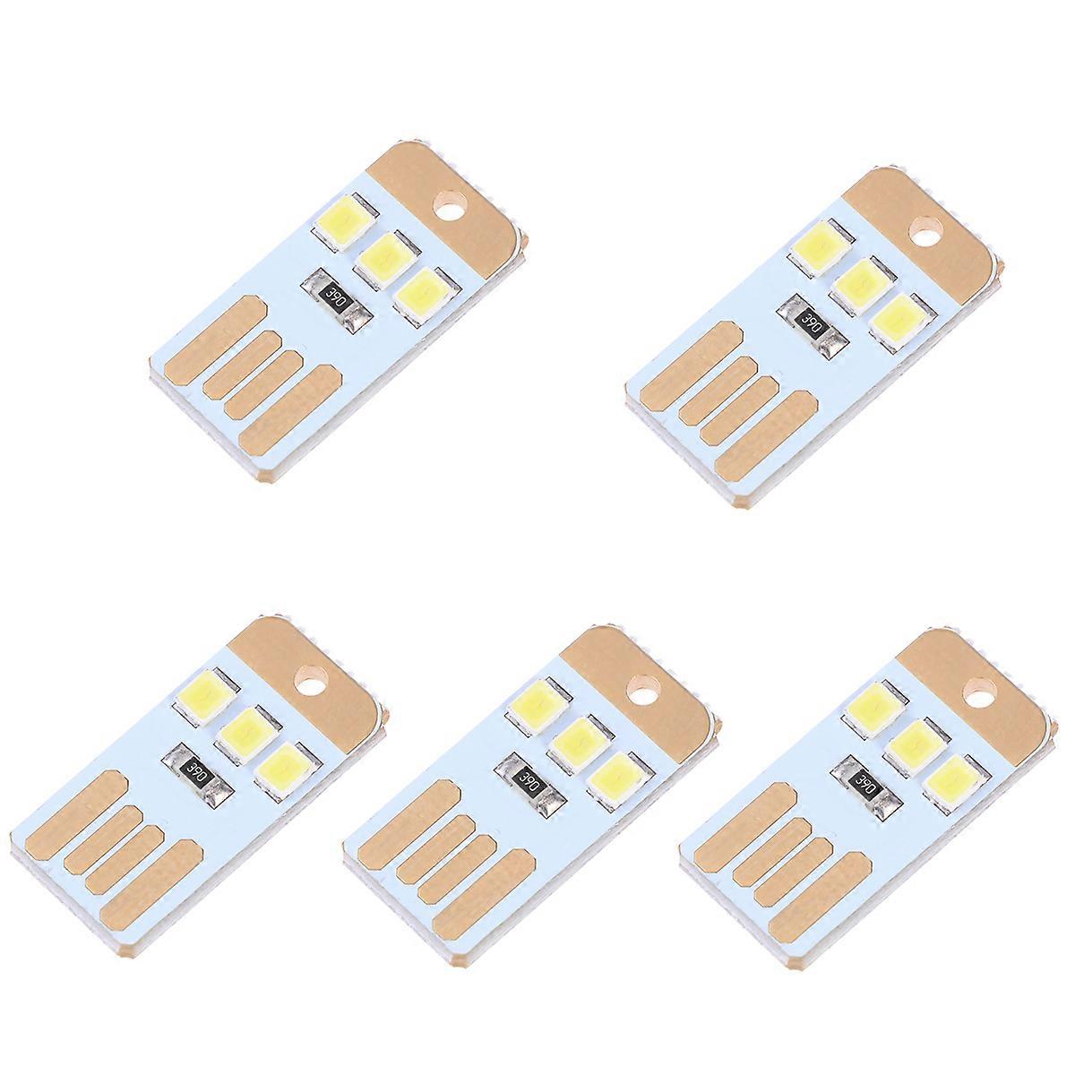 Mini USB LED Light Portable Bulb for Camping Use 15Pcs Set