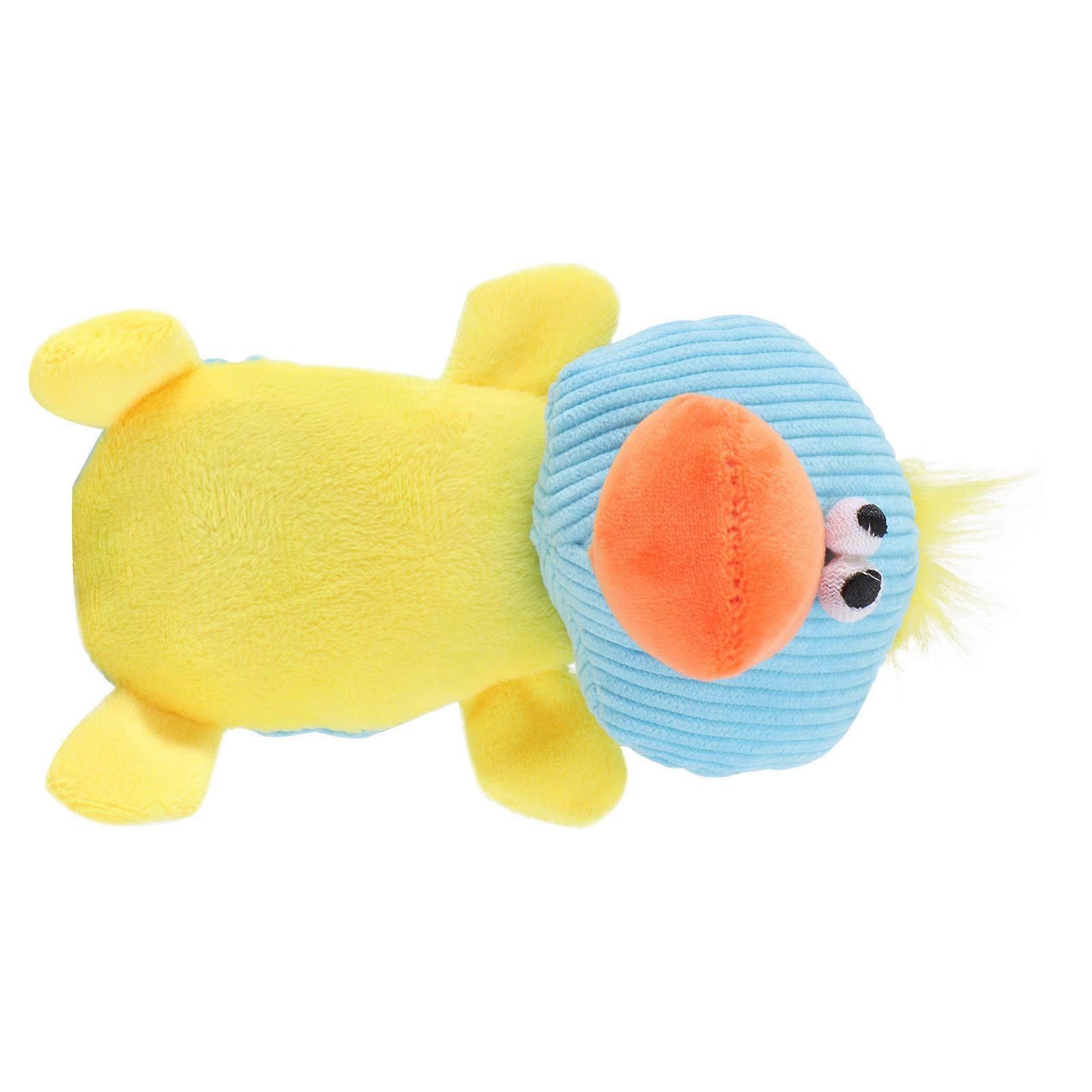 Pet Dog Plush Toy Blue Duck Designed for Interactive Play 3Pcs Set