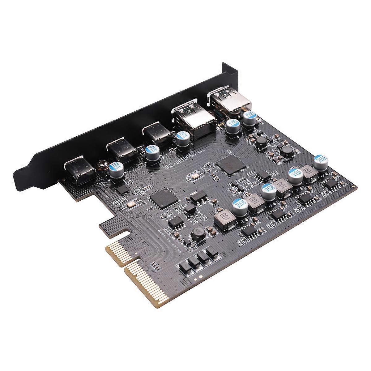 PCIe to USB 3.2 Gen 2 Adapter Card for PC Windows 10/8/7 and MAC