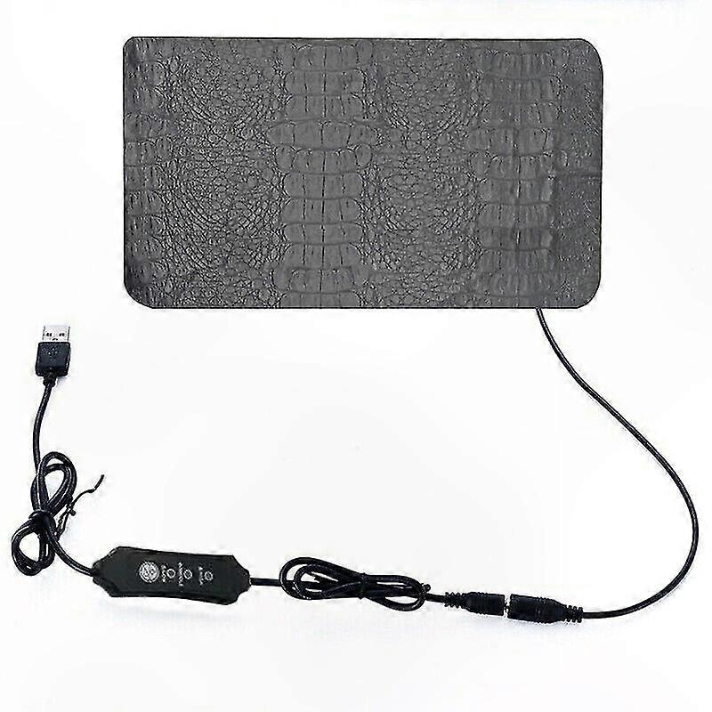 USB Powered Pet Heating Pad with 3 Modes for Home, Office, and Bed Use Dog Cat Mat Warmer