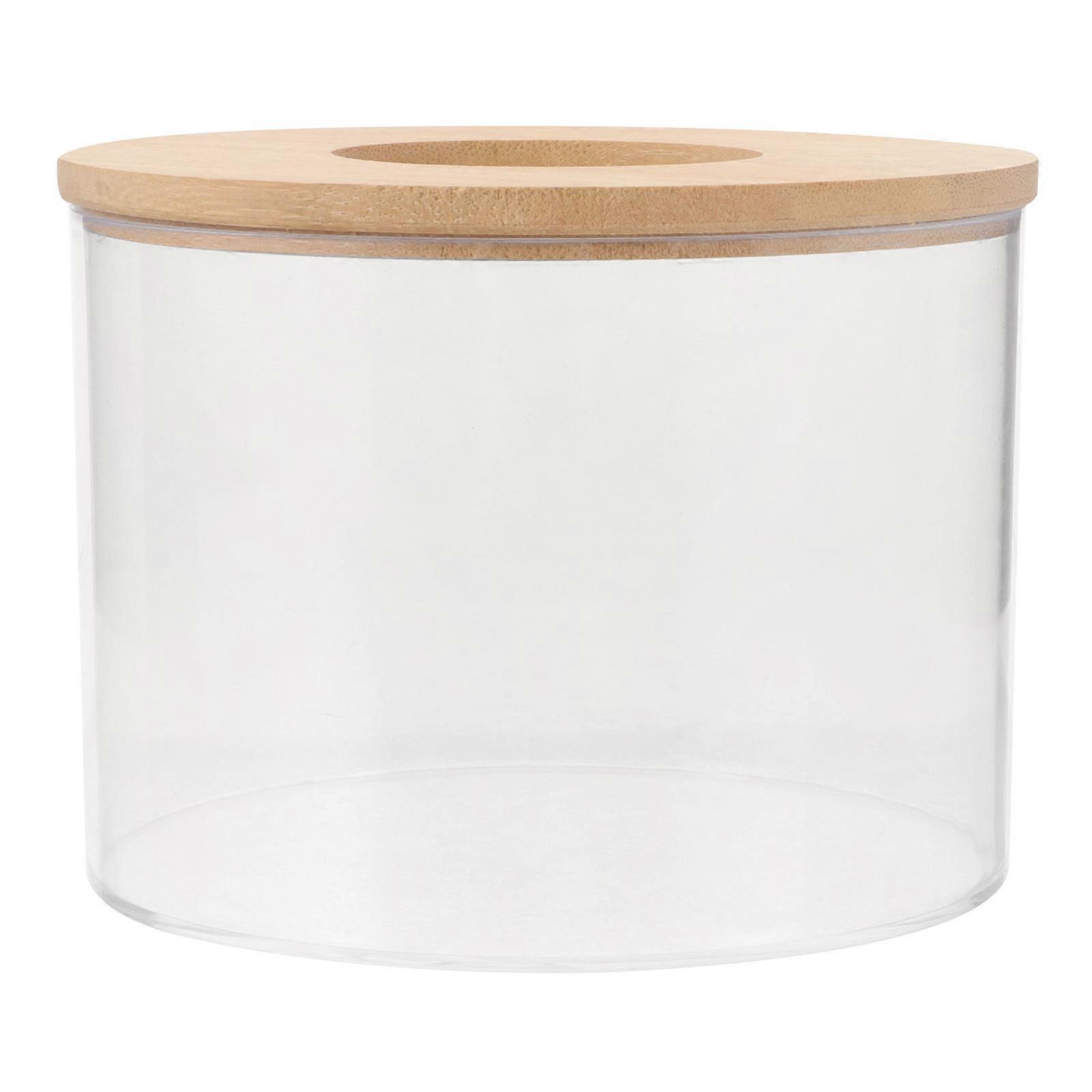 Hamster Sand Bath Container for Bath 2Pcs Clear Acrylic Pet Accessory