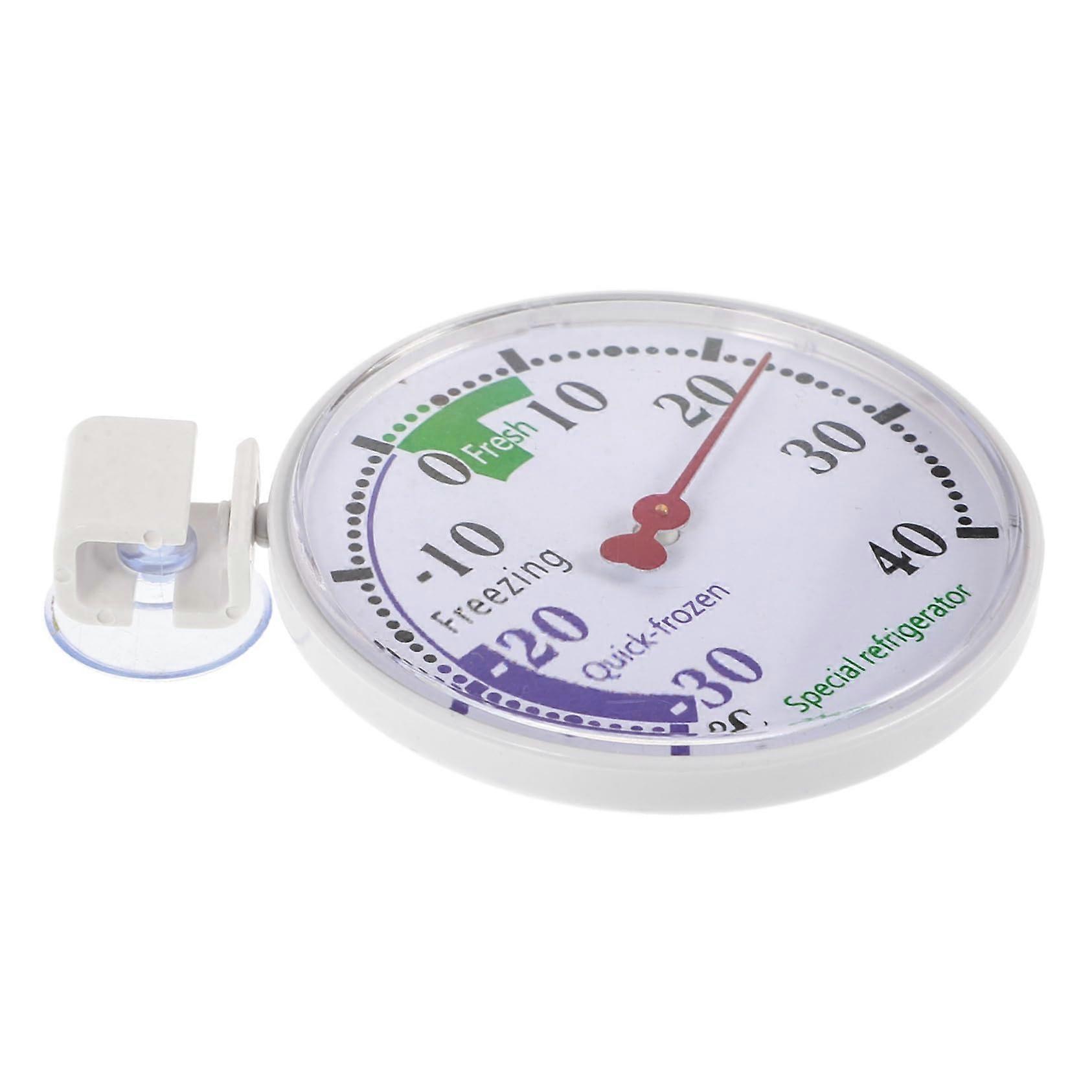 Refrigerator Thermometer For Freezers Accurate Low Temp Gauge Easy Installation Temperature Monitor For Refrigeration
