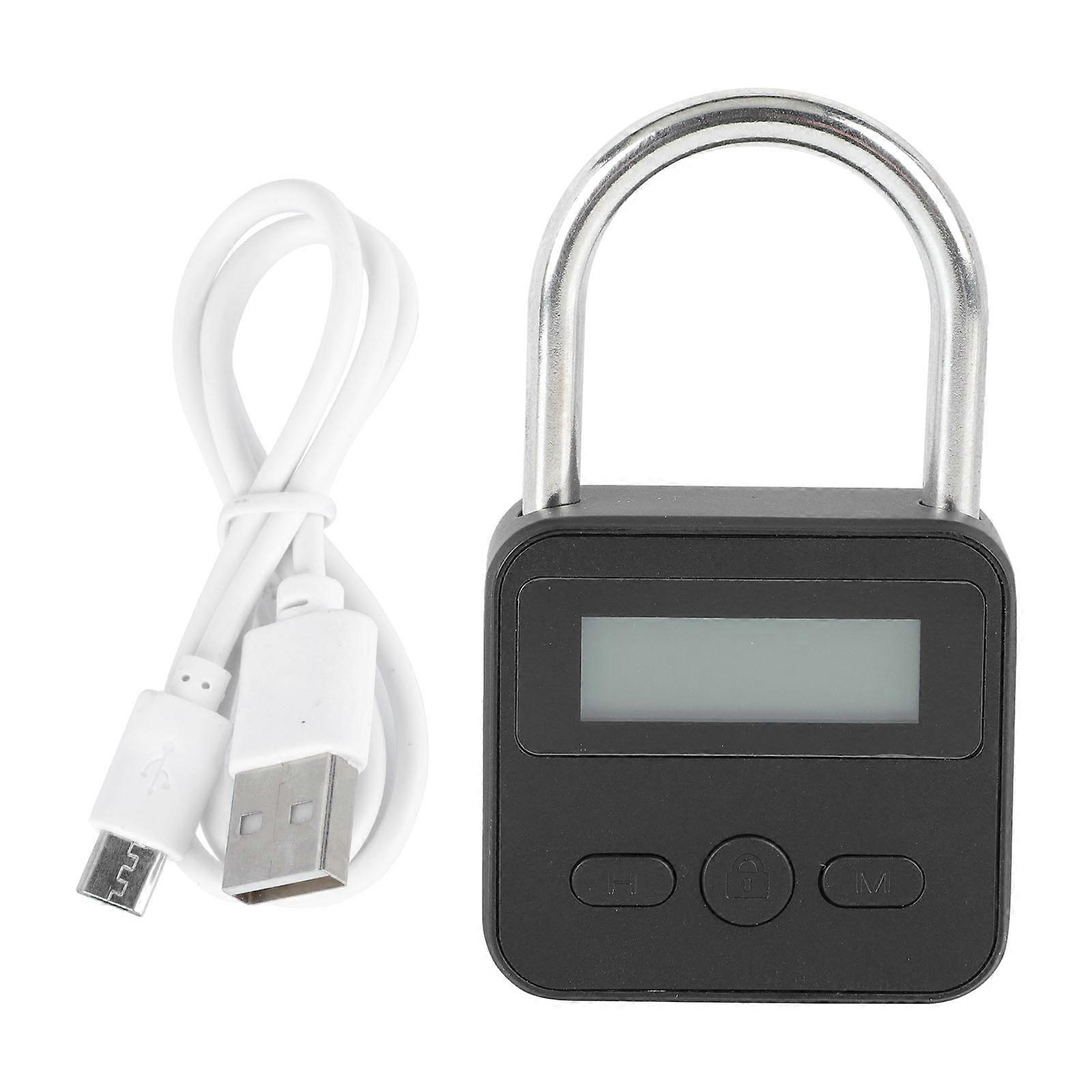 USB Charging Electronic Timer Padlock for Adult Use Multi-Function Lock