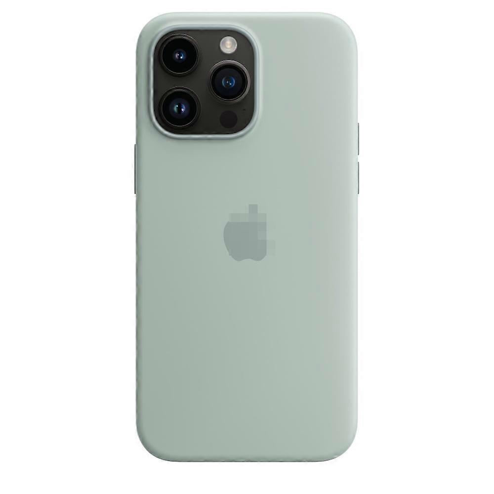 Silicone Case with MagSafe for compatible with iPhone 14 Pro, Succulent, Back Cover