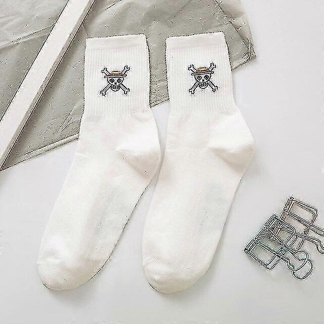 Shry Tek Parça Karikatür Kawaii Sevimli Luffy In Tube Çoraplar Öğrenci Çorapları Spor Çorapları Noel Hediyesi Mutlu Çorap Kadınlar