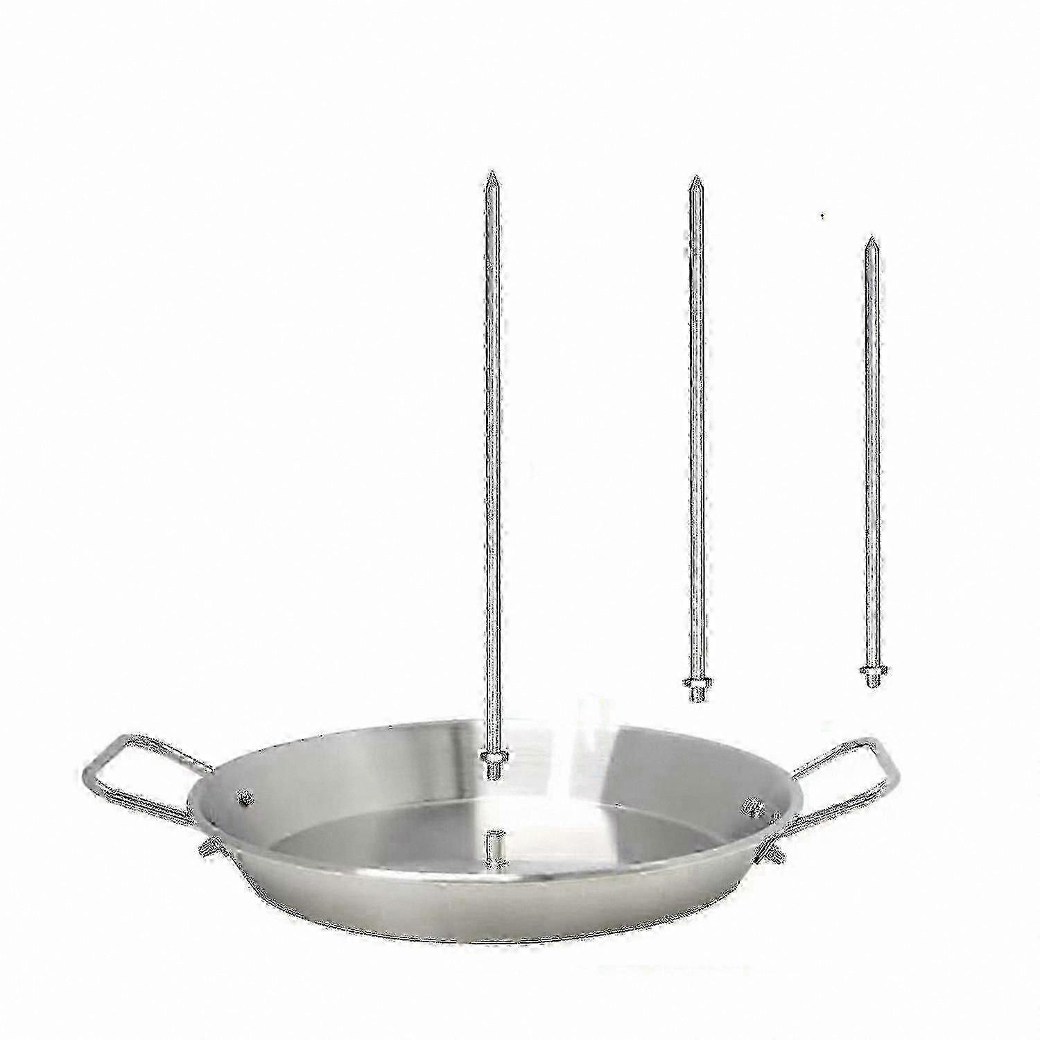 Vertical Cooking Stand with 3 Removable Spikes for Gyros and BBQ Grilling Accessory