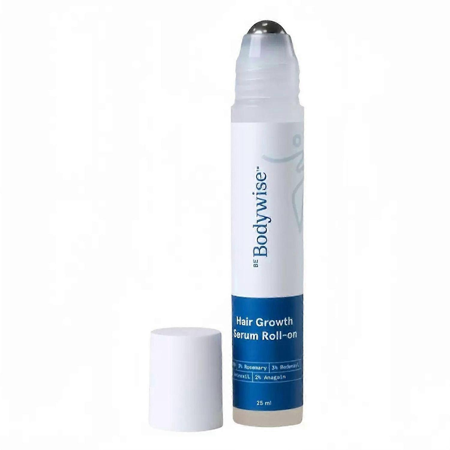 سيروم بي روزماري لنمو الشعر رول أون - 3٪ إكليل الجبل ، 3٪ ريدنسيل و 2٪ سيروم أنفيس لجميع أنواع الشعر