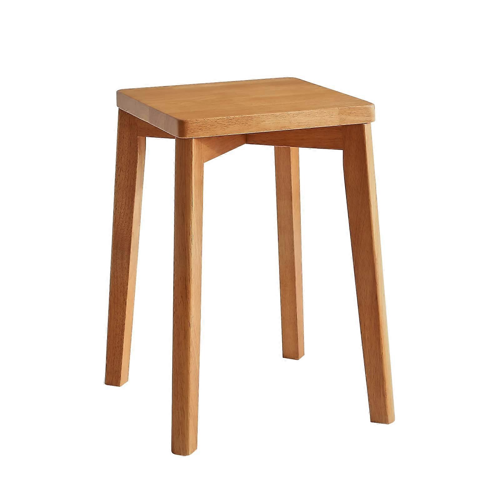 Solid wood stools Small stools Square stools Dining table chairs and stools Children's small table