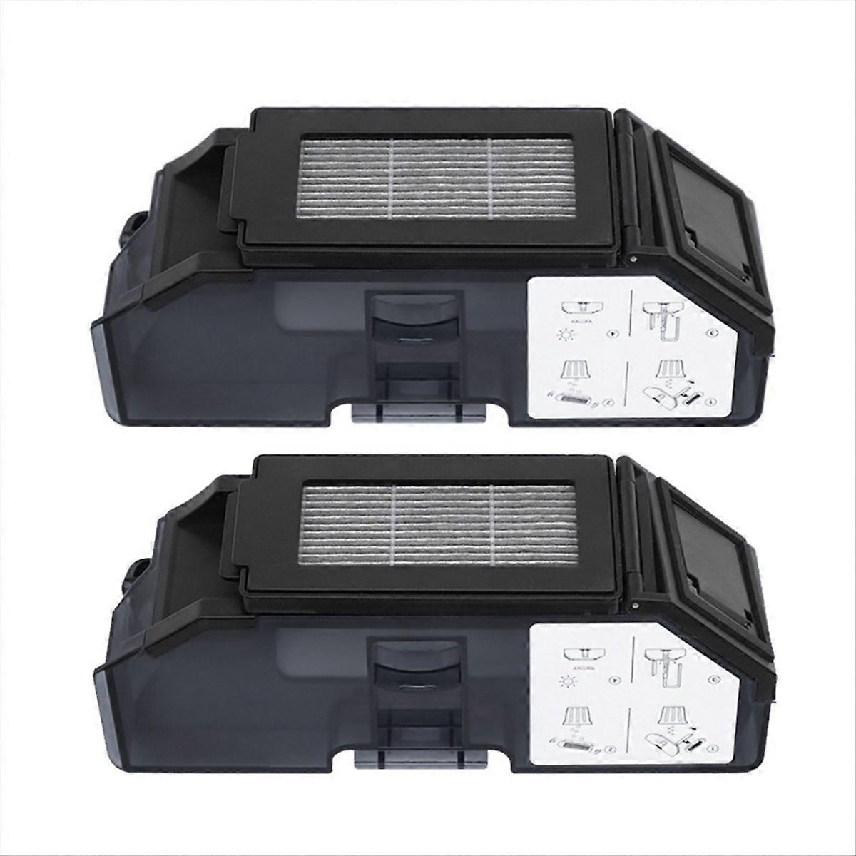 2Pcs Dust Box for Ecovacs Deebot Robot Vacuum Cleaner Accessories