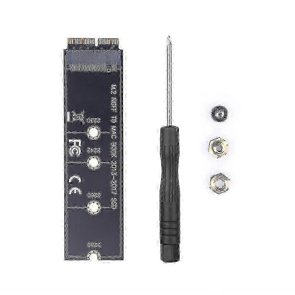M.2 NVME SSD Convert Adapter Card for MacBook Air Pro Retina 2013-2017 NVME/AHCI SSD Upgraded Kit For A1465 A1466 A1398 A1502