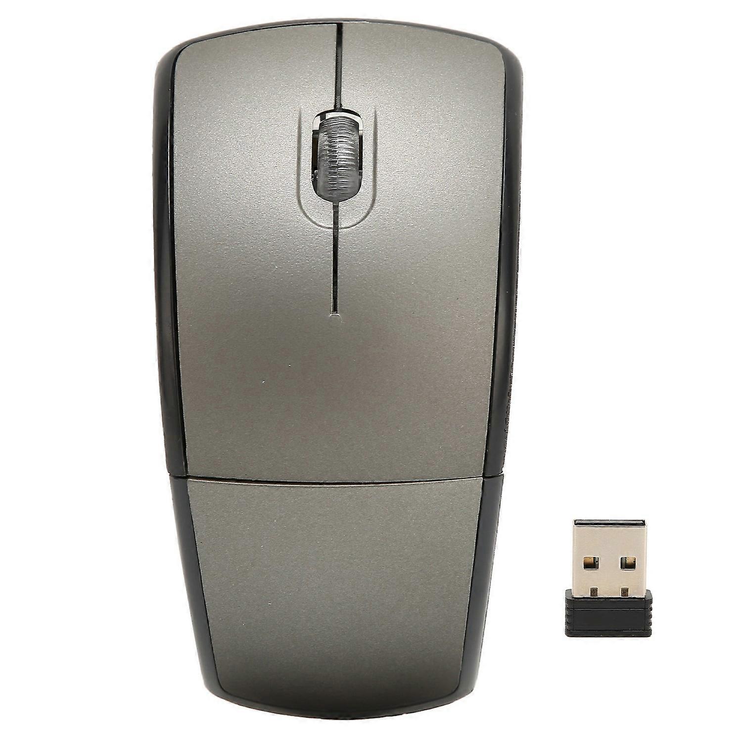Folding Wireless Mouse Portable Compact 2.4G Wireless Folding Mouse 1600dpi Matte Office Gaming Mous