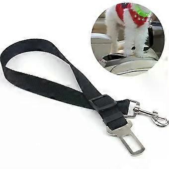Adjustable Pet Cat Dog Car Seat Belt Pet Seat Vehicle Dog Harness Lead Clip Safety Lever Traction Dog Collars Dogs Accessoires