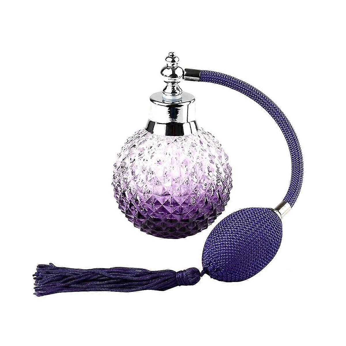 100 Ml Empty Vintage Perfume Bottle Spray Atomiser Refillable Glass Bottle