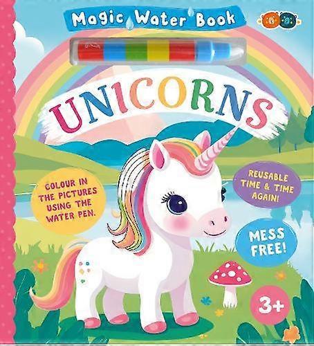 Magic Water Book  Unicorns Hardback Book
