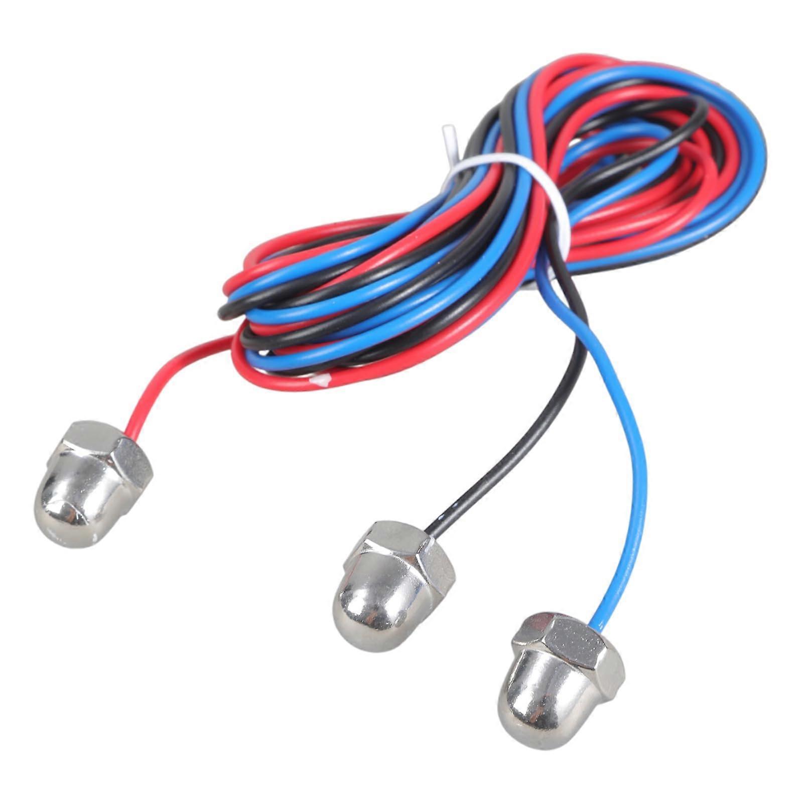 3 Pack Stainless Steel Liquid Level Sensors for Water Tank Controller and Wave System