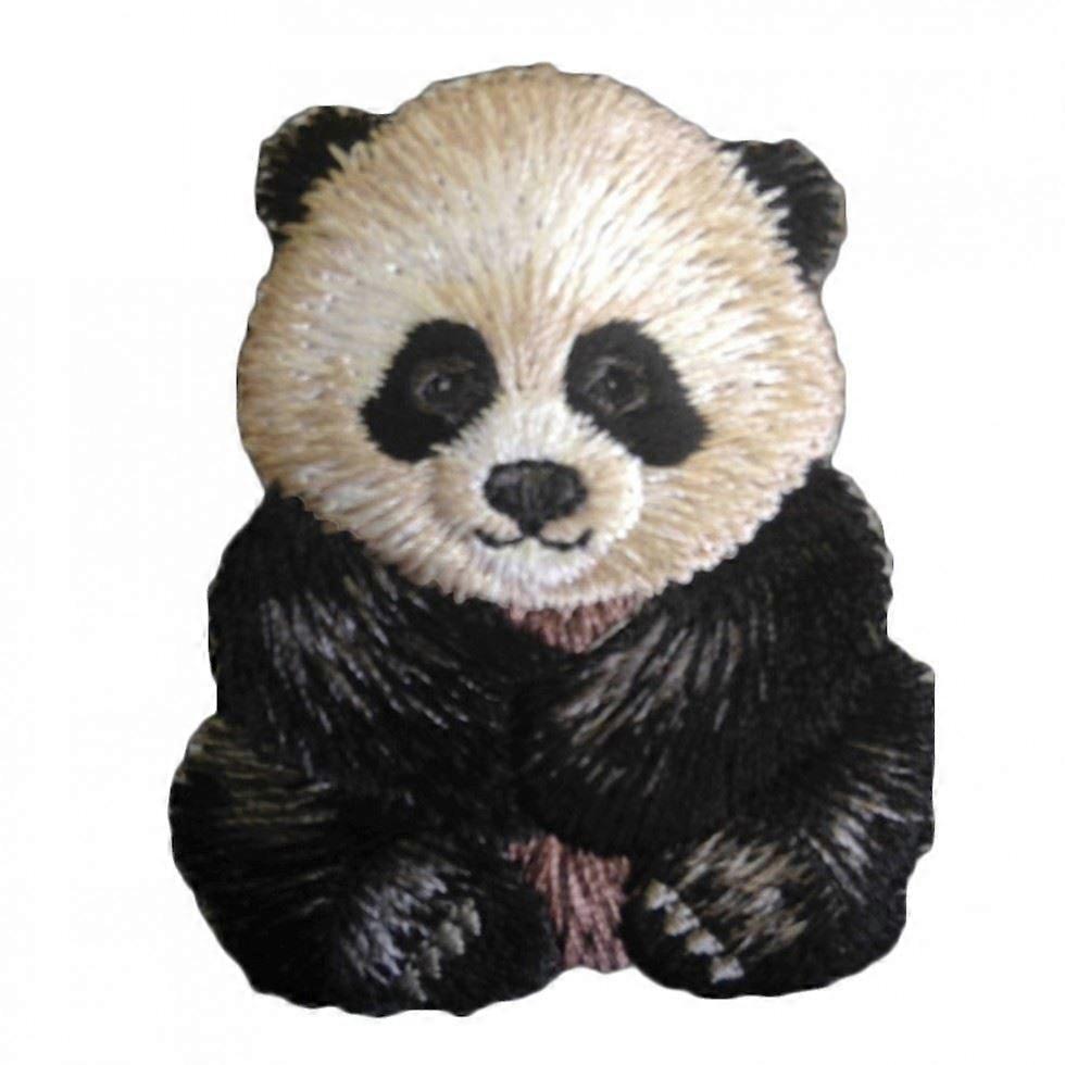 Craft Factory Patch Motif Panda - each