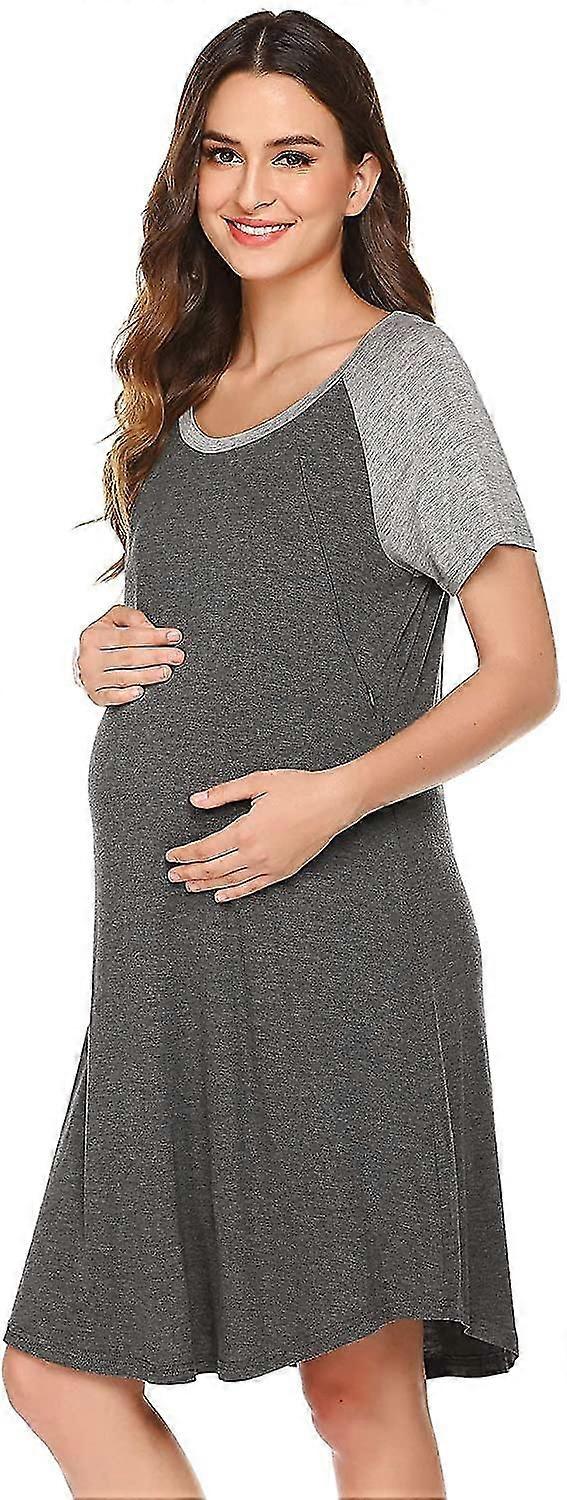 3 In 1 bevalling / bevalling / borstvoeding Nachthemd voor borstvoeding