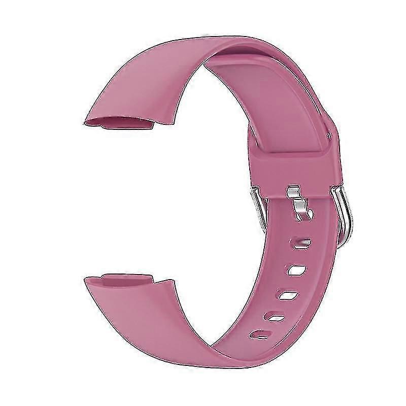 Cinturón de pulsera de silicona para Fitbit-charge 5 Sport Watch Soft Strap Loop Bracelet